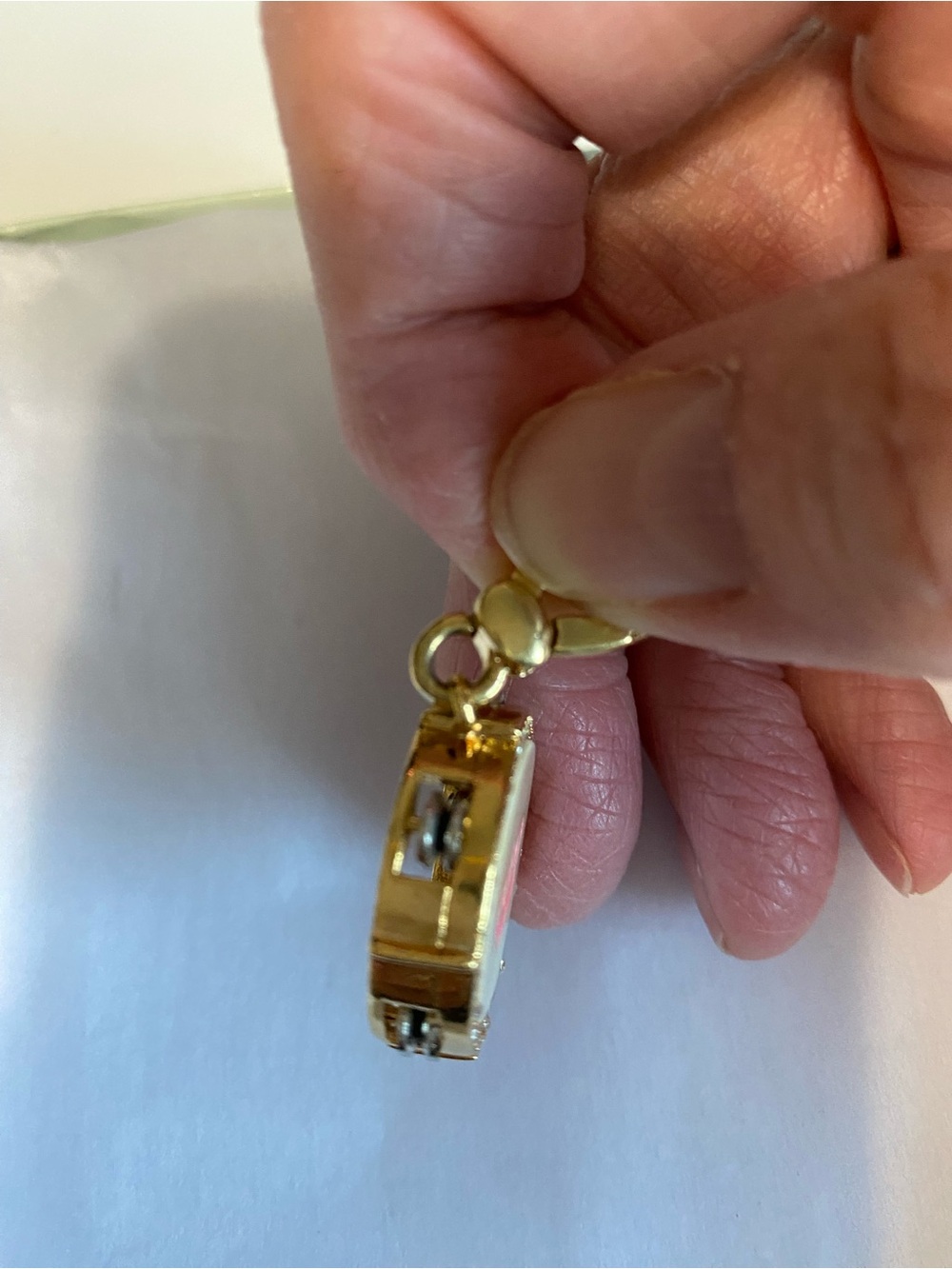 Juicy Couture Gold-Tone Tambourine Charm - Picture 3 of 4
